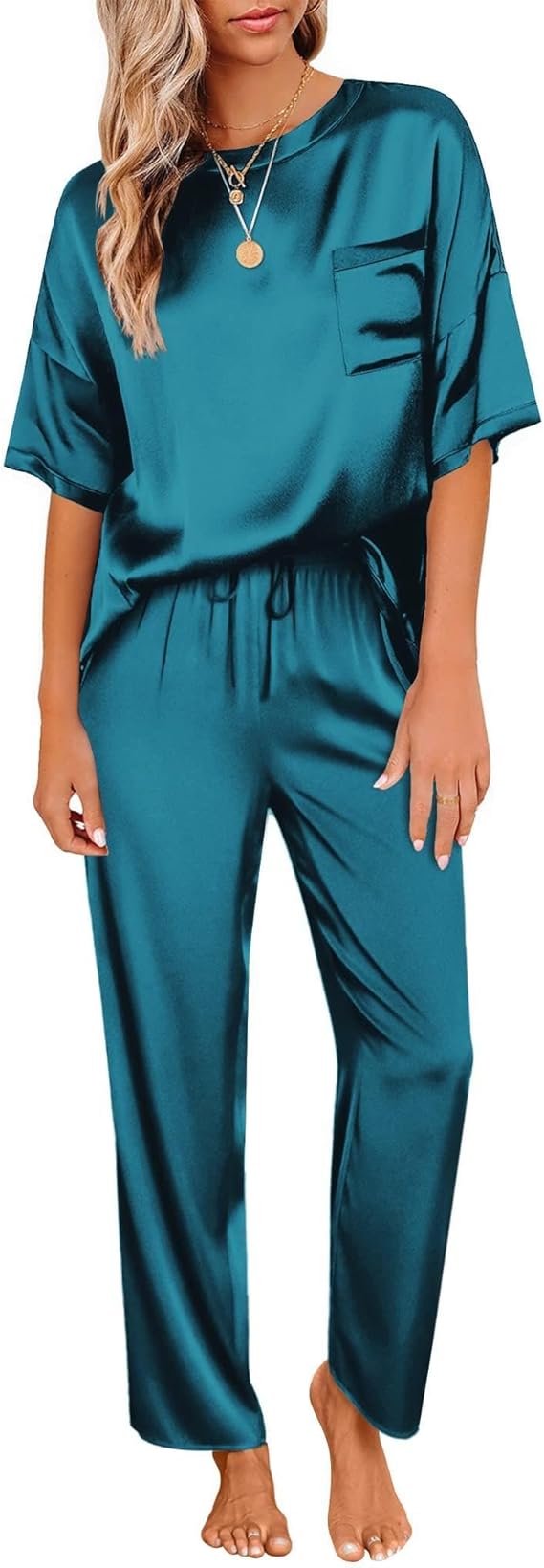 Satin Silky Pajama Set
