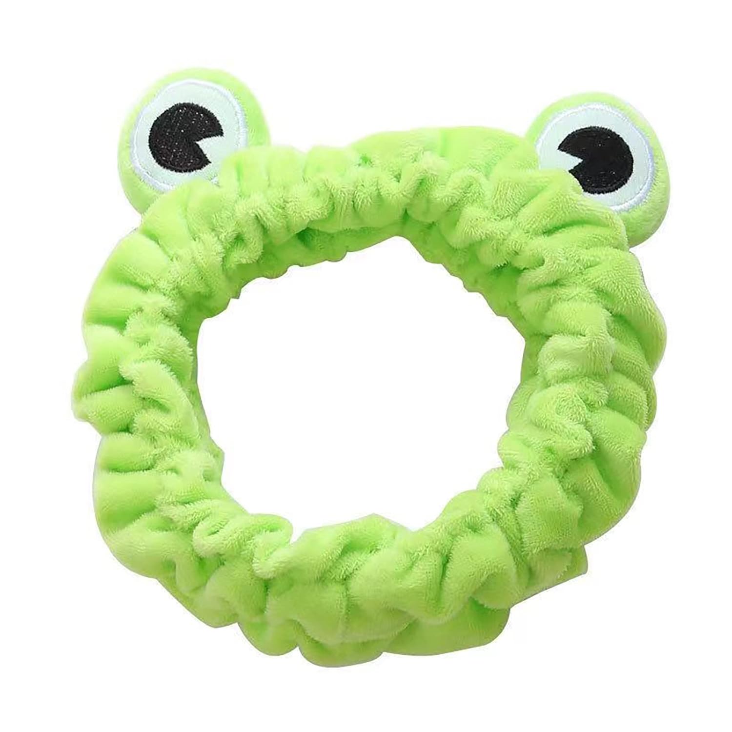 Green Frog Eye Elastic Headband