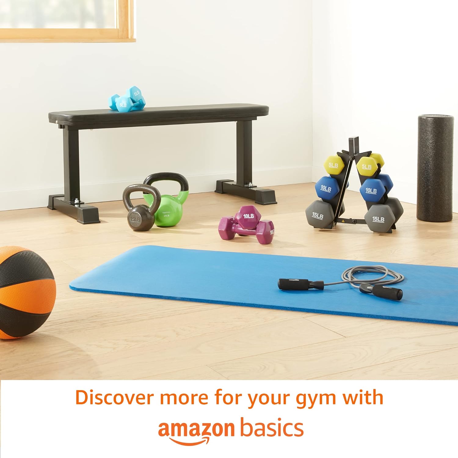 Amazon Basics Neoprene Dumbbell