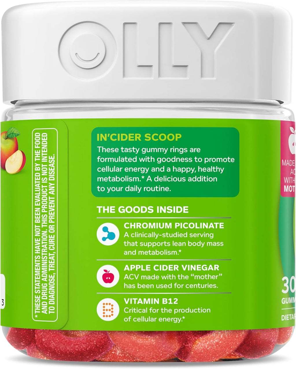 OLLY Metabolism Gummy Rings