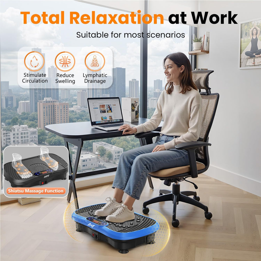 AXV Vibration Plate Fitness Platform Exercise Machine