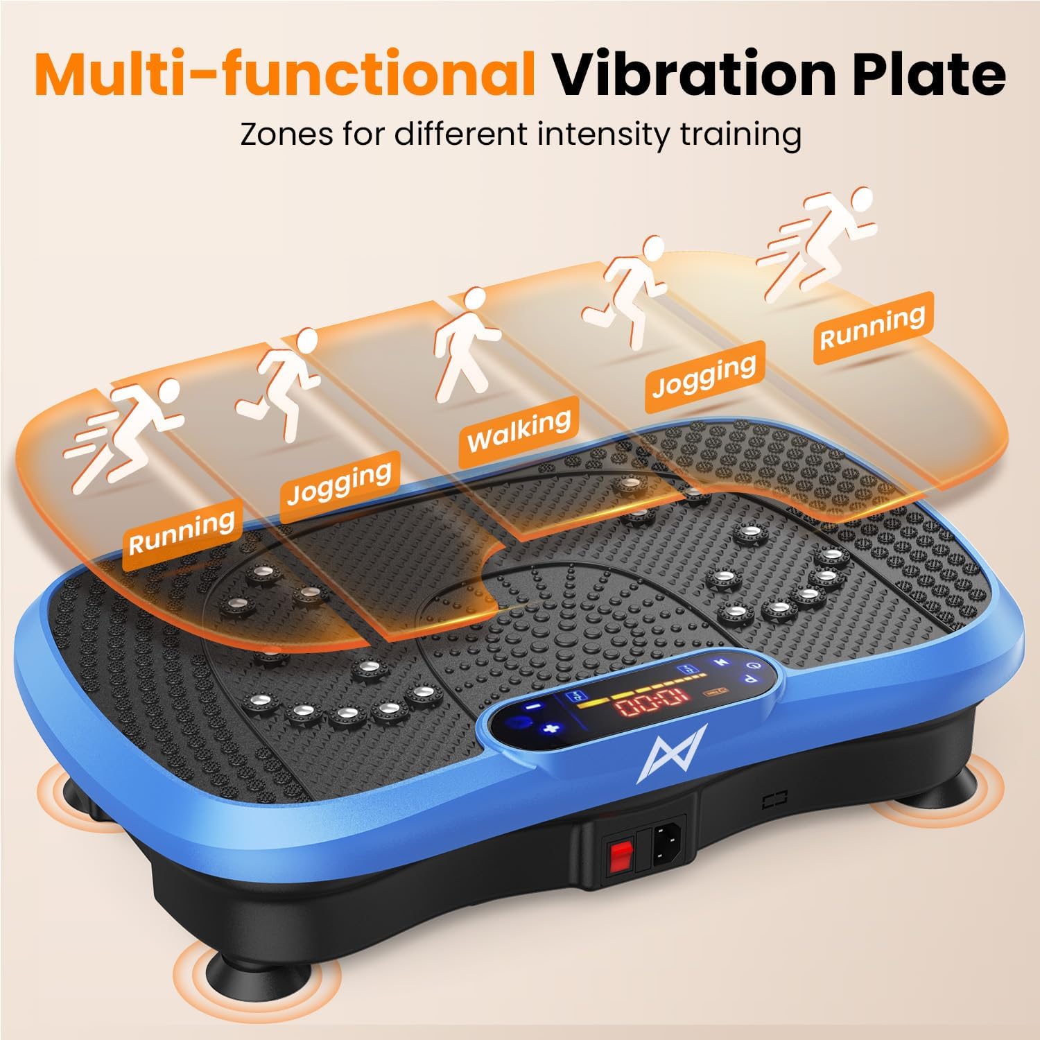 AXV Vibration Plate Fitness Platform Exercise Machine