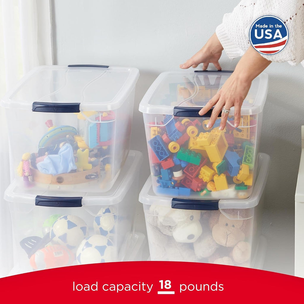 Rubbermaid Cleverstore Clear 32 Qt