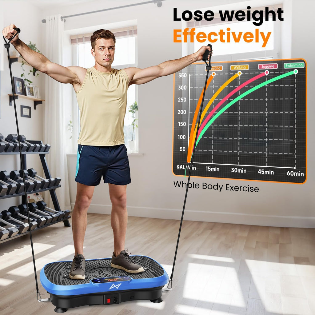 AXV Vibration Plate Fitness Platform Exercise Machine