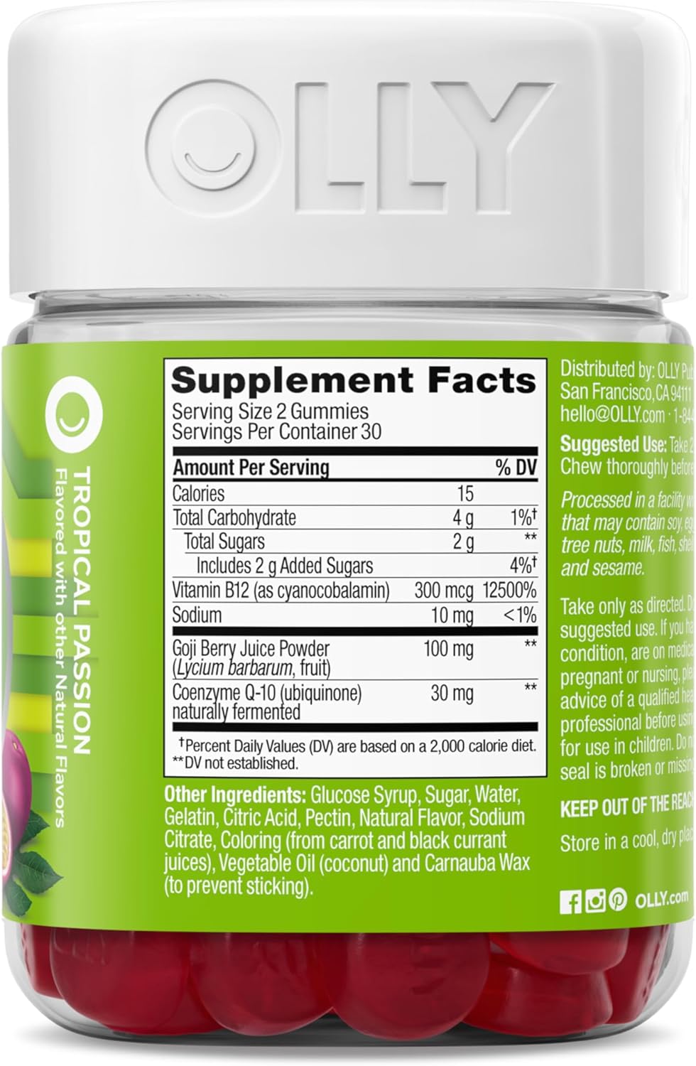 OLLY Daily Energy Gummy