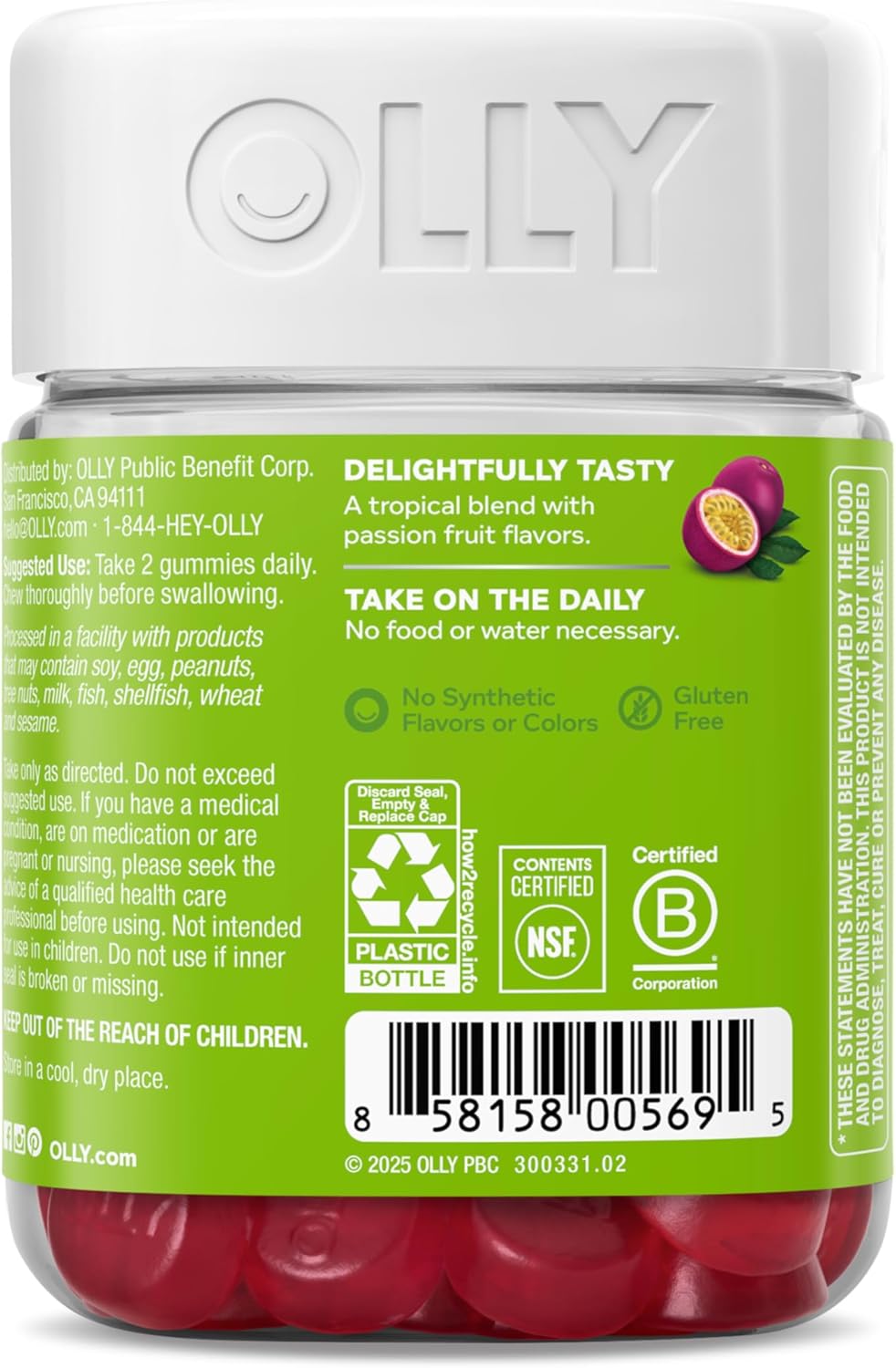 OLLY Daily Energy Gummy