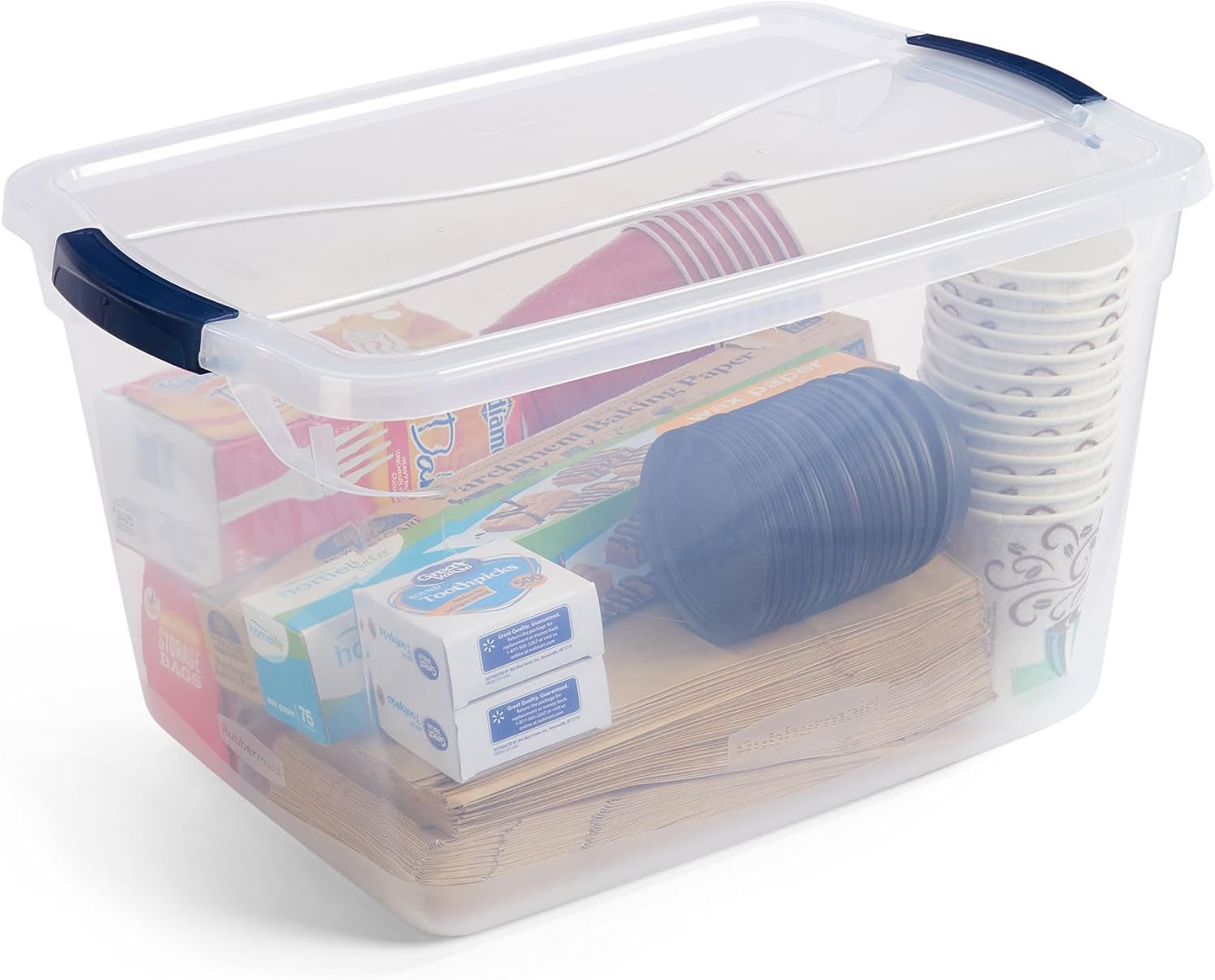 Rubbermaid Cleverstore Clear 32 Qt