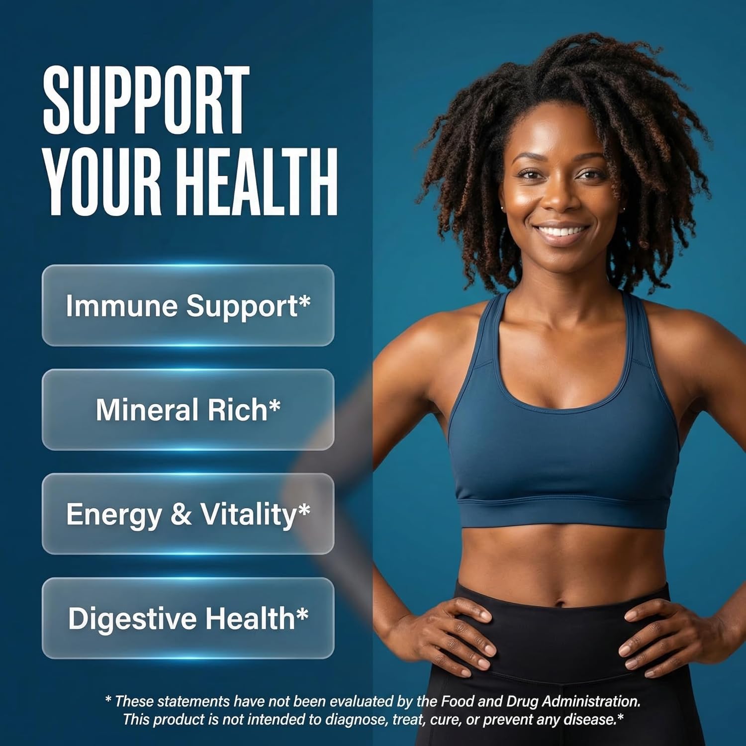 Clean Nutraceuticals Sea Moss Black Seed Oil Ashwagandha Turmeric Burdock Root