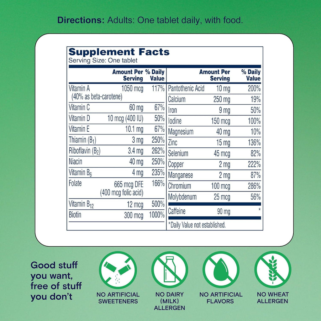 One A Day Energy Daily Essentials Multivitamin