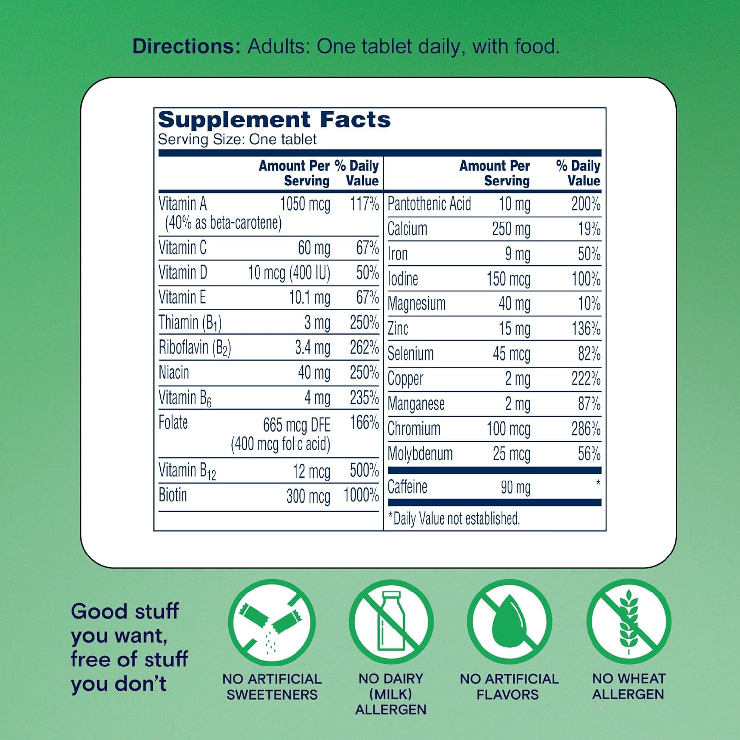 One A Day Energy Daily Essentials Multivitamin