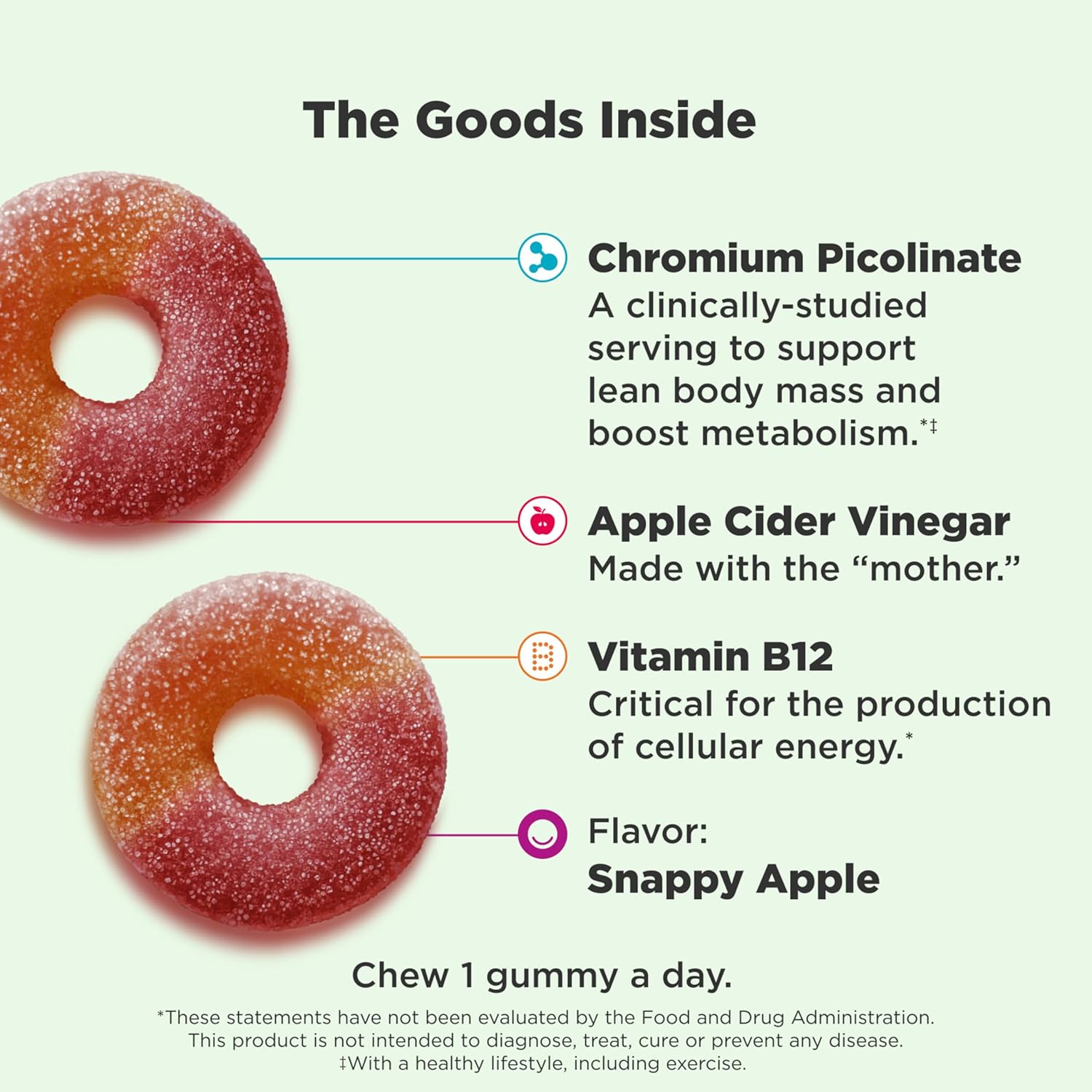 OLLY Metabolism Gummy Rings