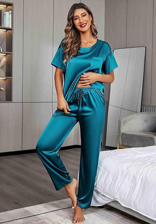 Satin Silky Pajama Set