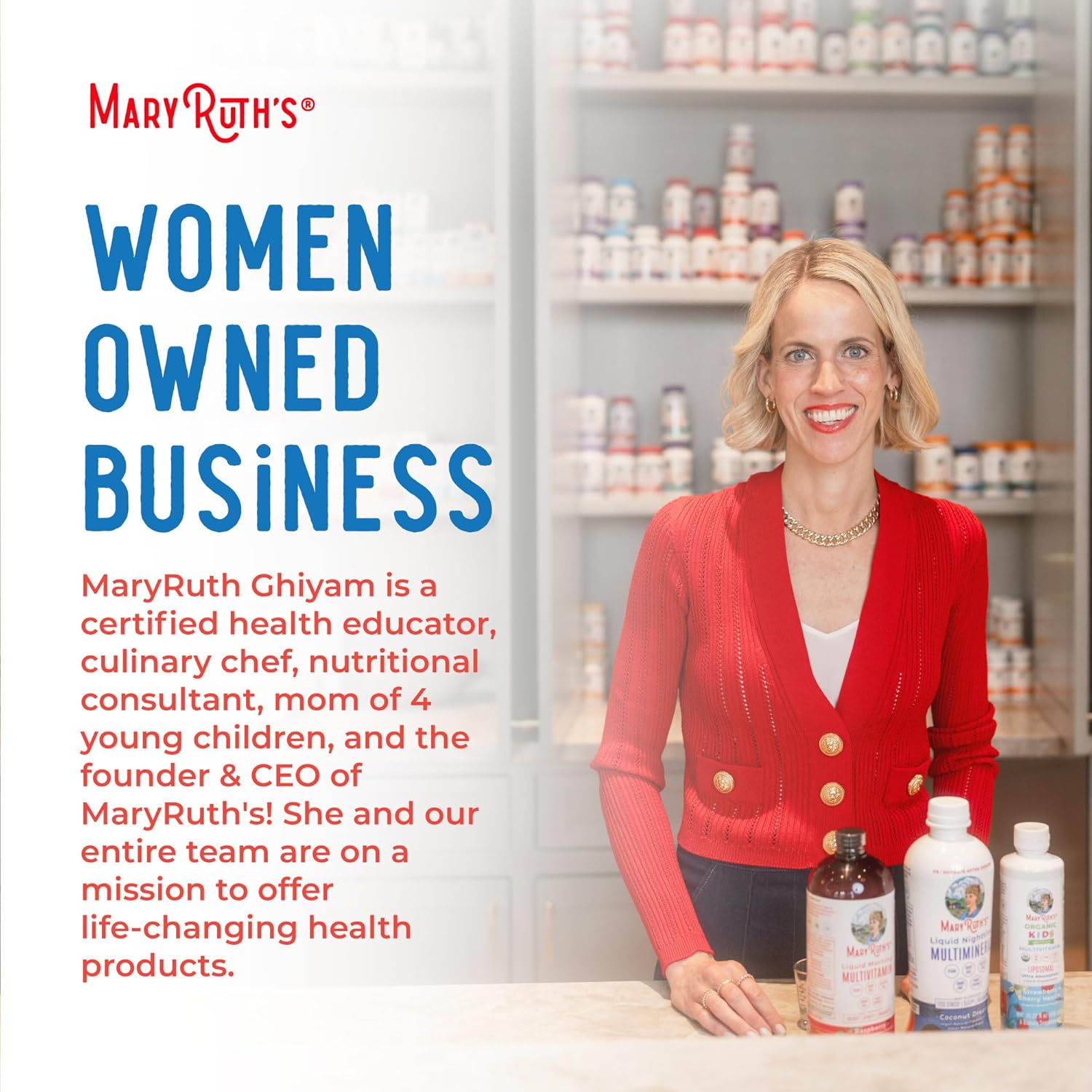 MaryRuth Organics Liquid Morning Multivitamin Essentials+