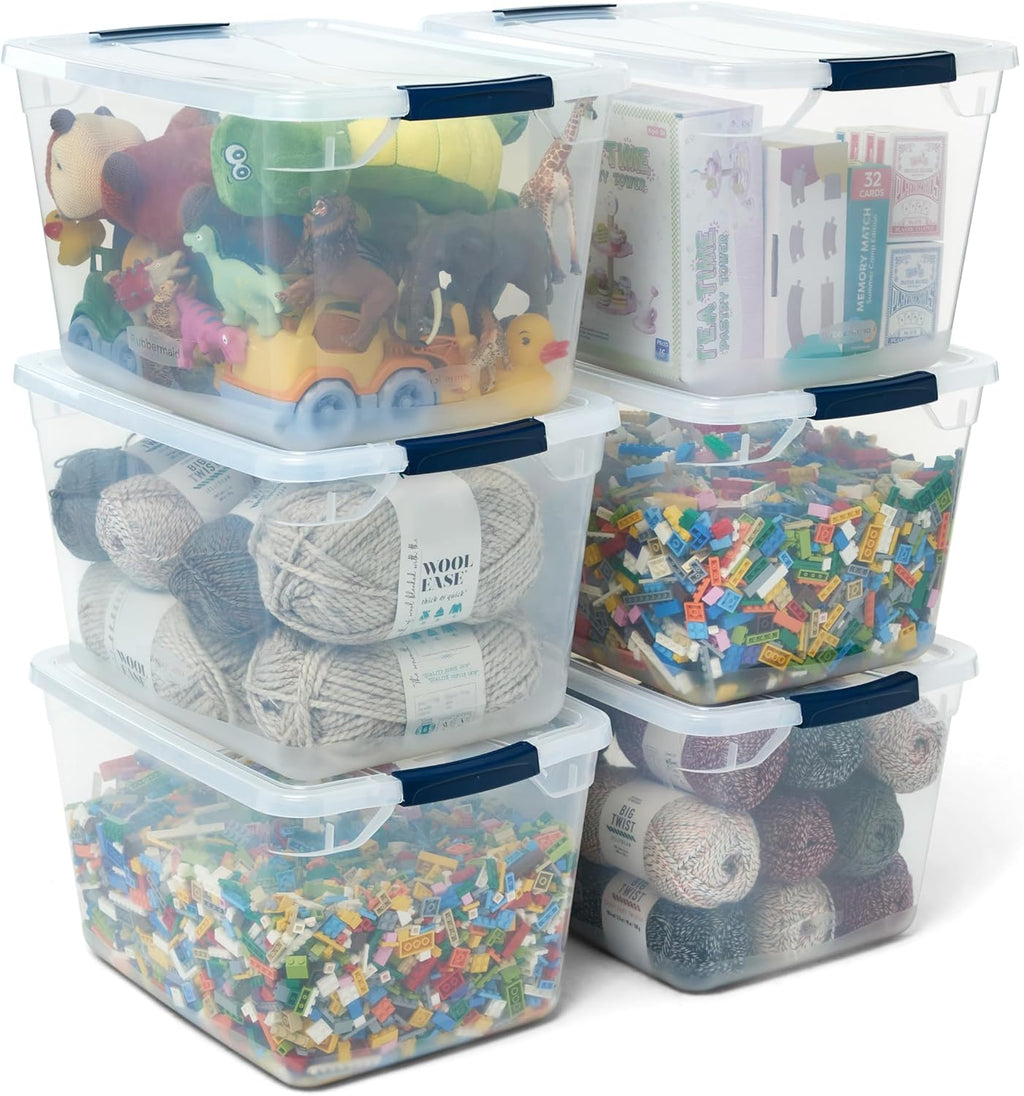 Rubbermaid Cleverstore Clear 32 Qt