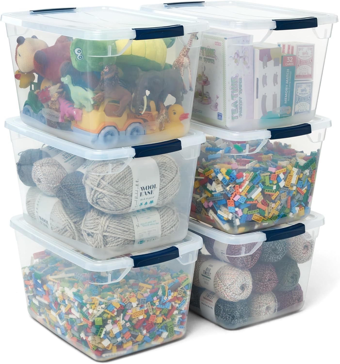 Rubbermaid Cleverstore Clear 32 Qt