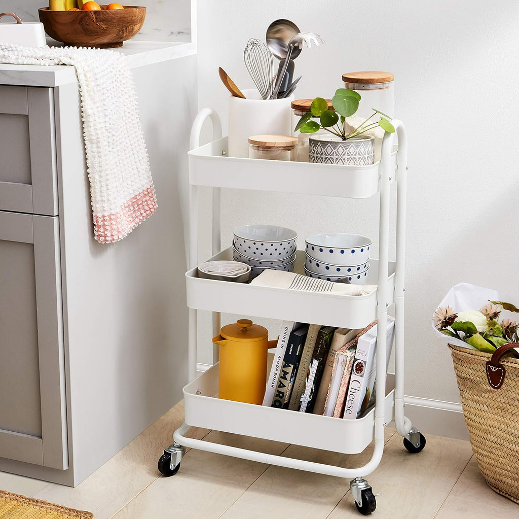 Amazon Basics 3-Tier Rolling Utility Cart